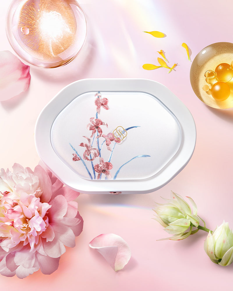 Floral Engraving Phoenix Makeup Palette